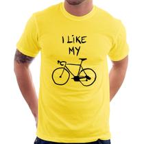 Camiseta I Like My Bike - Foca na Moda