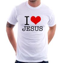 Camiseta I Love Jesus - Foca na Moda Camiseta I Love Jesus - Foca na Moda
