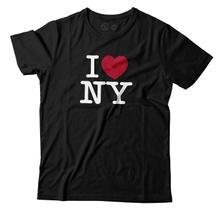 Camiseta I Love New York Camisa Cidade Turismo Unissex Algodão
