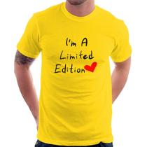 Camiseta I'm A Limited Edition - Foca na Moda