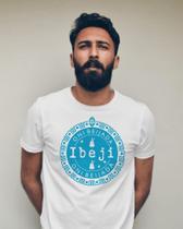 Camiseta Ibeji Azul - Algodão Camiseta Ibeji Azul - Algodão
