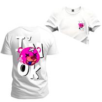 Camiseta IM Ok Frente Costas Plus Size Confortável Estampada Varias Cores