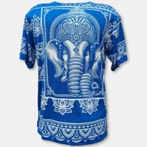 Camiseta Indiana Masculina Bata Malha Fria Tamanho GG -