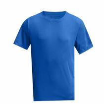 Camiseta Individual Básica Regular Azul Escuro