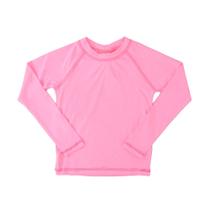 Camiseta Inf Juvenil TipTop Praia ML Rosa Neon - 57251