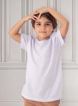 Camiseta Infantil 100% Algodão Casual Manga Curta