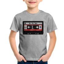 Camiseta Infantil 80's Mix Tape - Foca na Moda