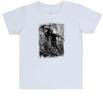 Camiseta Infantil A morte em seu trono