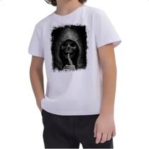 Camiseta Infantil A morte pede silêncio