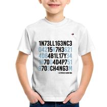 Camiseta Infantil Adapt to change - Foca na Moda