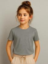 Camiseta Infantil Algodão Fio 30.1 Conforto e Qualidade