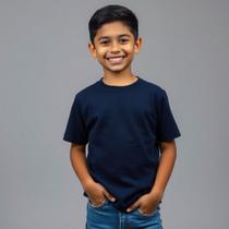 Camiseta Infantil Algodão Hs Store Qualidade Premium