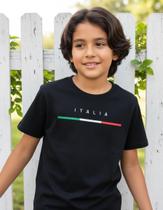 Camiseta Infantil Algodão Itália Casual - RBS Ecommerce