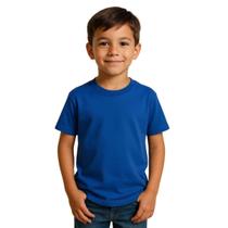 Camiseta Infantil Algodão Penteado Premium 4 ao 16