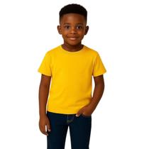 Camiseta Infantil Algodão Penteado Premium 4 ao 16