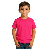 Camiseta Infantil Algodão Penteado Premium 4 ao 16