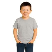 Camiseta Infantil Algodão Penteado Premium 4 ao 16