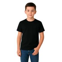Camiseta Infantil Algodão Penteado Premium 4 ao 16