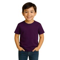 Camiseta Infantil Algodão Penteado Premium 4 ao 16