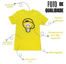Camiseta Infantil Amarela Leozin Influencer Ketlan da Emilly Vick Youtube