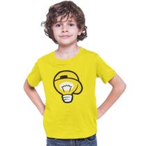 Camiseta Infantil Amarela Leozin Influencer ketlan da Emilly Vick Youtube