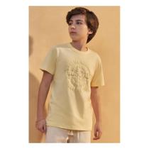 Camiseta Infantil Amarelo Johnny Fox Camiseta Infantil Amarelo Johnny Fox
