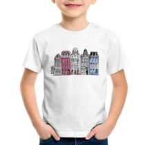 Camiseta Infantil Amsterdam - Foca na Moda