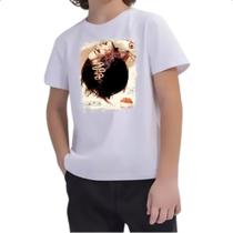 Camiseta Infantil Anatomia Noiva de Frankenstein