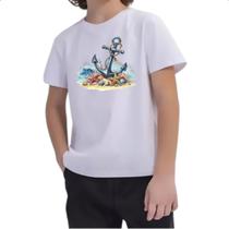 Camiseta Infantil Ancora travel art Camiseta Infantil Ancora travel art