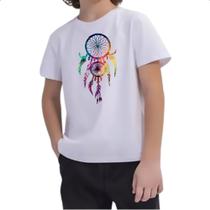 Camiseta Infantil Apanhador de sonhos 07 Camiseta Infantil Apanhador de sonhos 07
