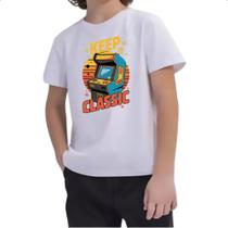 Camiseta Infantil Arcade Keep it Classic