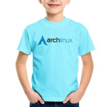 Camiseta Infantil Arch Linux Logo - Foca na Moda