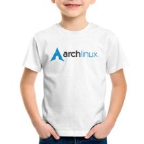 Camiseta Infantil Arch Linux Logo - Foca na Moda