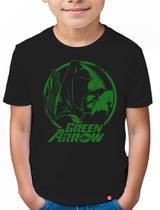 Camiseta Infantil Arqueiro Verde Camiseta Infantil Arqueiro Verde