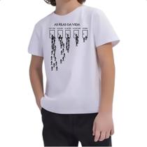 Camiseta Infantil As filas da vida Camiseta Infantil As filas da vida