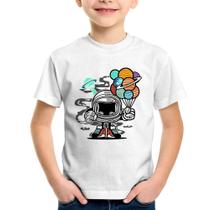 Camiseta Infantil Astronauta Chibi - Foca na Moda