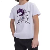 Camiseta Infantil Astronauta dab Camiseta Infantil Astronauta dab