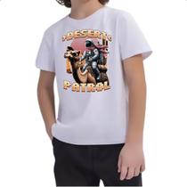 Camiseta Infantil Astronauta Desert Patrol