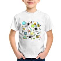 Camiseta Infantil Astronauta - Foca na Moda