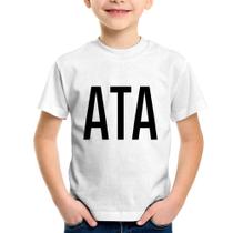 Camiseta Infantil ATA - Foca na Moda