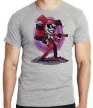 Camiseta infantil até o Plus size arlequina palhaco Camiseta infantil até o Plus size arlequina palhaco
