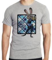 Camiseta infantil até o Plus size coelho zootopia Camiseta infantil até o Plus size coelho zootopia