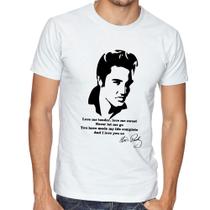 Camiseta infantil até o Plus size elvis presley love me tender Camiseta infantil até o Plus size elvis presley love me tender