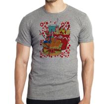 Camiseta infantil até o Plus size fast food com super herois