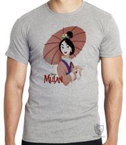 Camiseta infantil até o Plus size mulan sombrinha Camiseta infantil até o Plus size mulan sombrinha