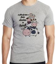 Camiseta infantil até o Plus size pilha de vacas Camiseta infantil até o Plus size pilha de vacas