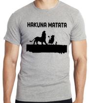 Camiseta infantil até o Plus size rei leao hakuna matata Camiseta infantil até o Plus size rei leao hakuna matata