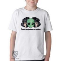 Camiseta Infantil até Plus Size Aliens Quando Voce Vai Acreditar Camiseta Infantil até Plus Size Aliens Quando Voce Vai Acreditar