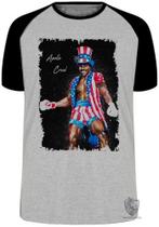 Camiseta Infantil até Plus Size Apollo Creed Rocky Balboa Camiseta Infantil até Plus Size Apollo Creed Rocky Balboa