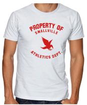Camiseta infantil até Plus Size Athletics Dept Smallville Camiseta infantil até Plus Size Athletics Dept Smallville